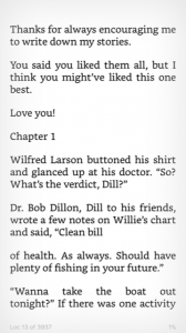 Converted PDF to mobi